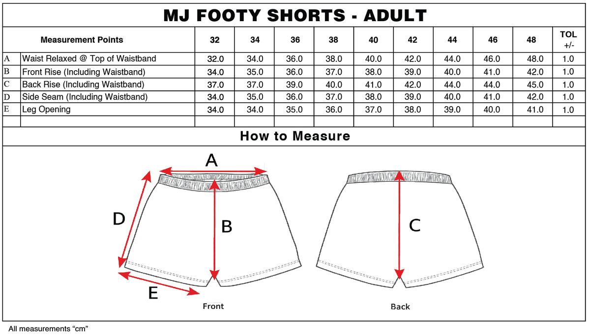 The Snag Shorts - Adults