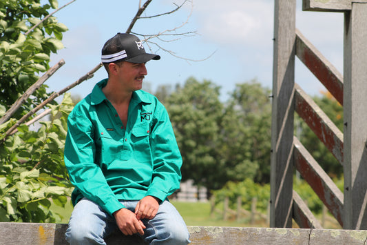 Men's 1/2 Placket Light Cotton Shirt