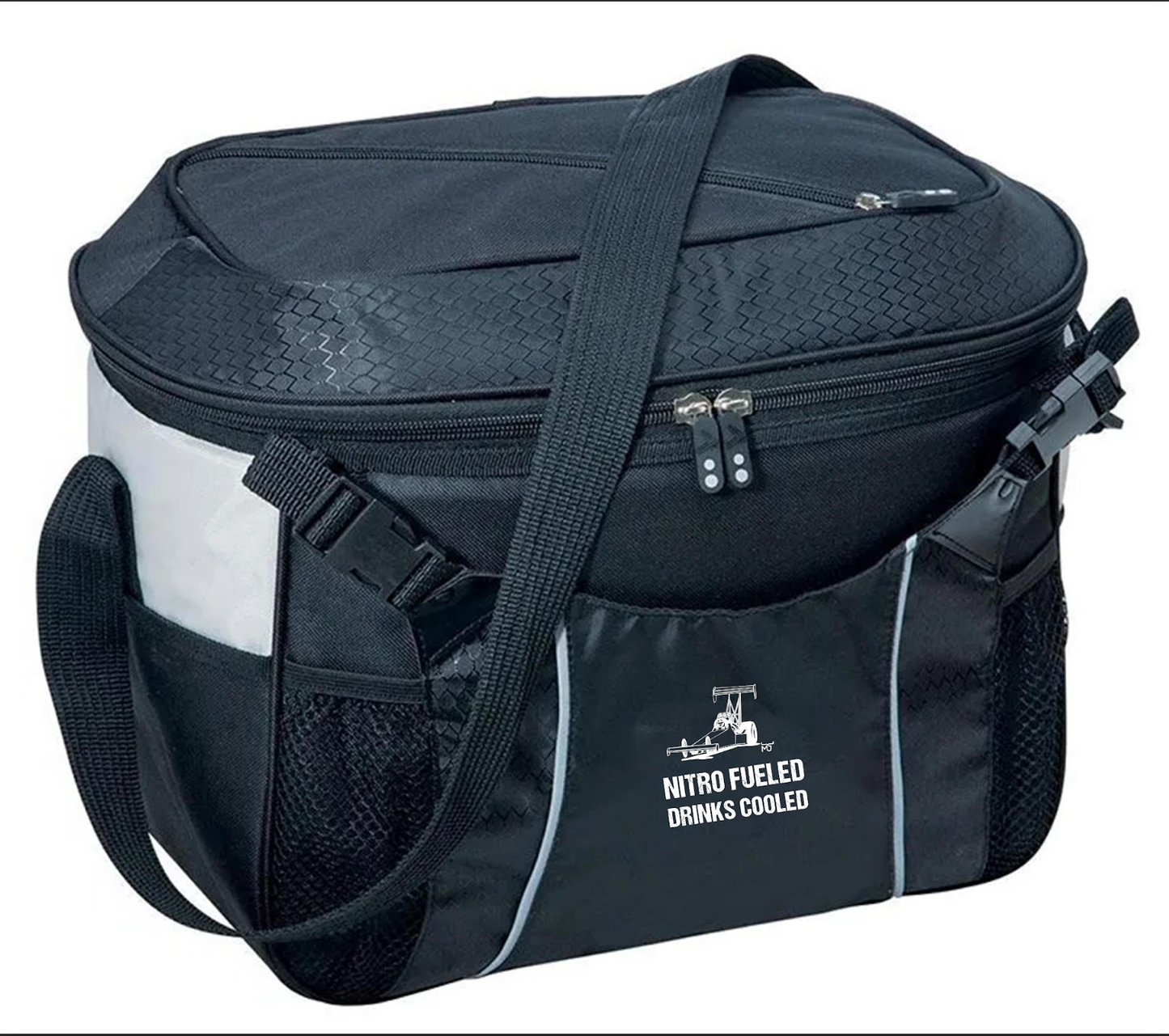 Nitro Fueled Drinks Cooled Cooler Bag