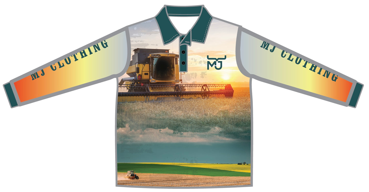 The "Harvest" Kids Shirt • MJ Clothing Womens Mens Country Clothing Kids Fashion