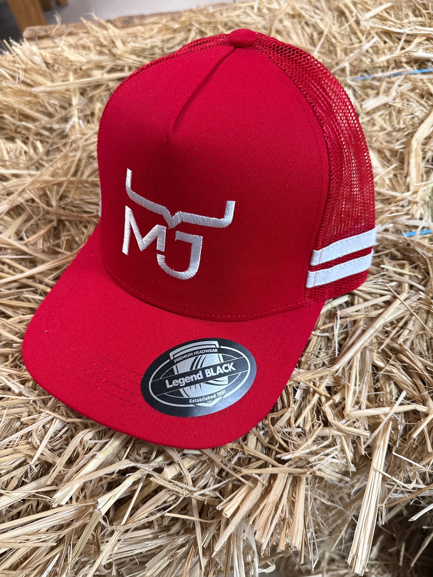 MJ Black Legend Caps