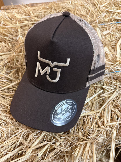 MJ Black Legend Caps