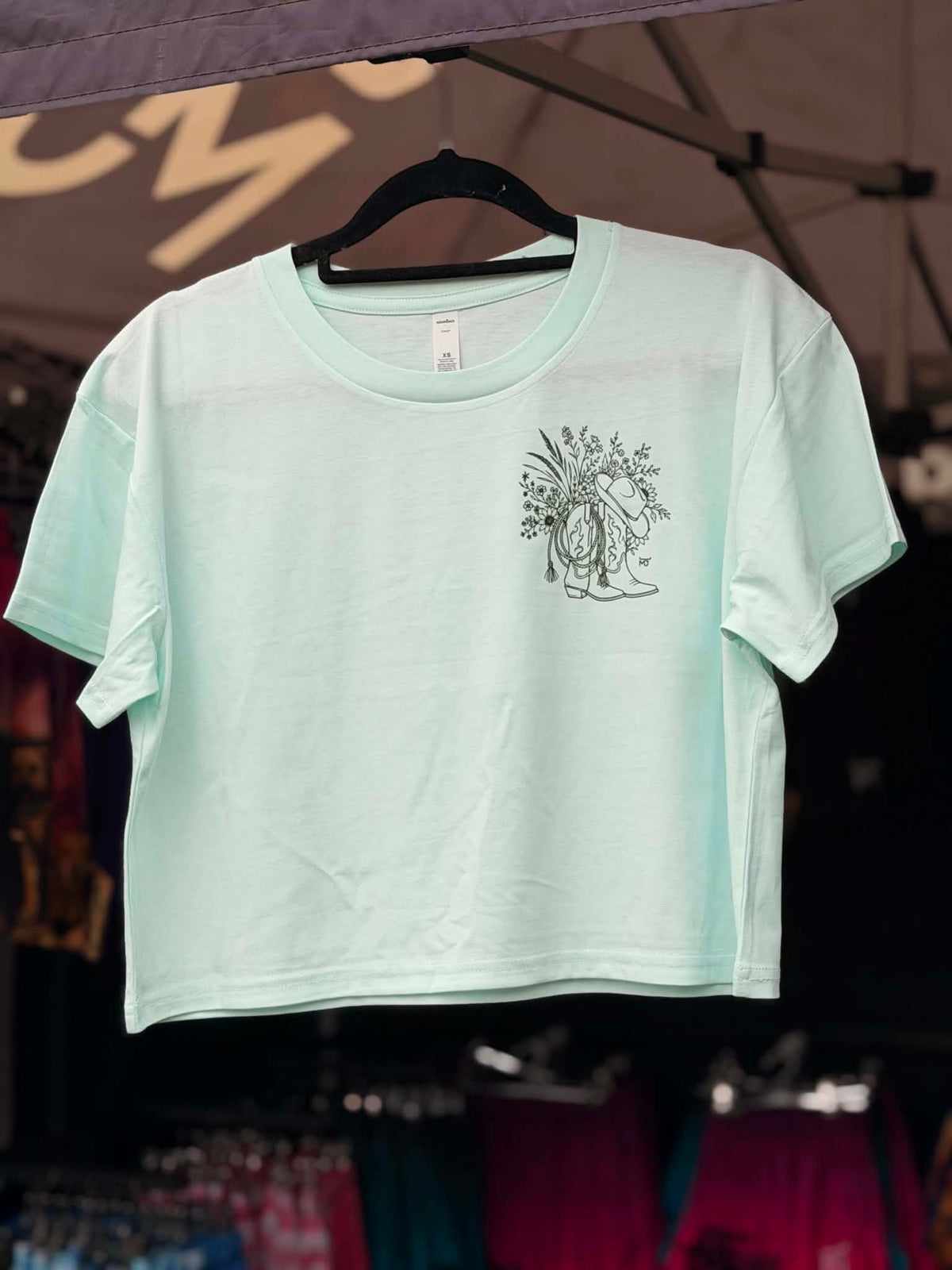 LADIES MJ Crop Tee