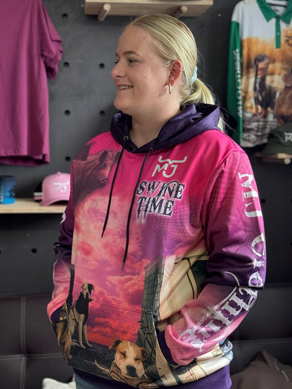 NEW! Children's Swine Time Sublimated Hoodie - PRE-ORDER