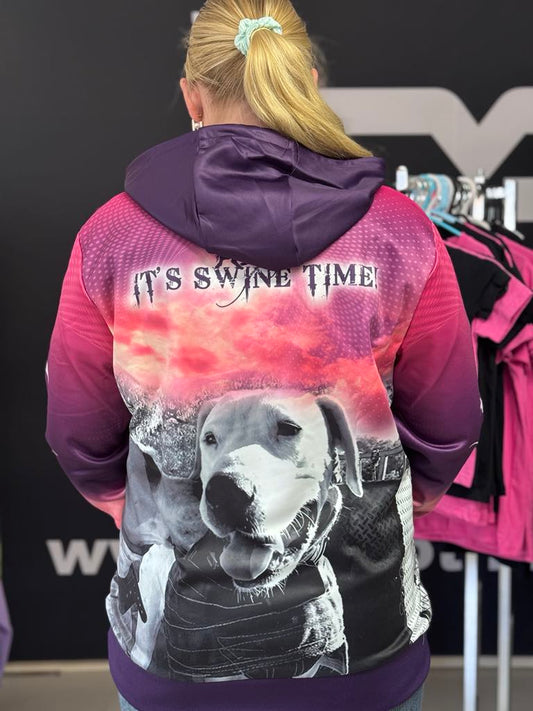 NEW! Children's Swine Time Sublimated Hoodie - PRE-ORDER