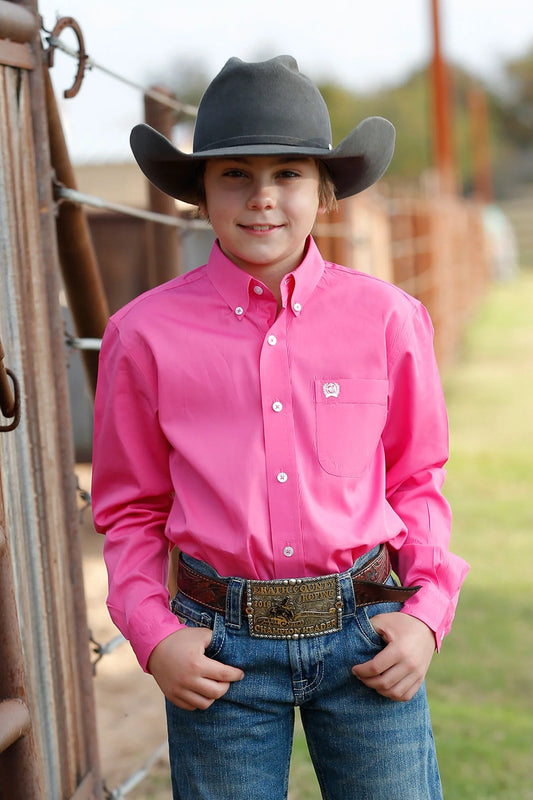 Cinch Boys' Western Shirt