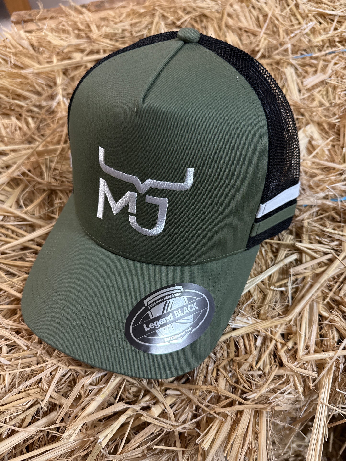 MJ Black Legend Caps