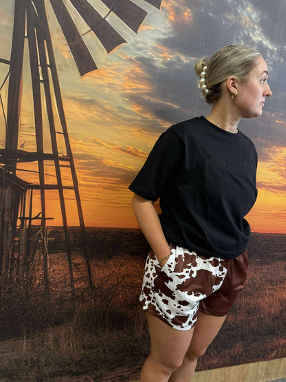 Cowhide Shorts- Adult