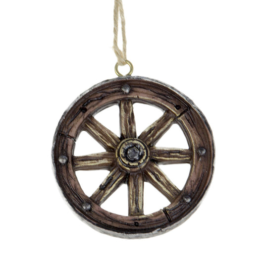 Wagon Wheel Head Ornament • MJ Clothing Womens Mens Country Clothing Kids Fashion