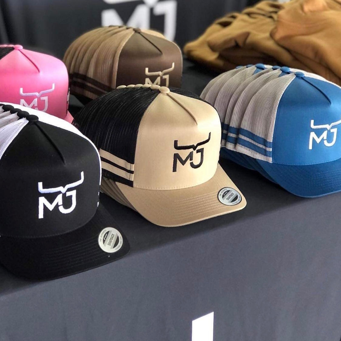 MJ Legend Black Caps – MJ Clothing