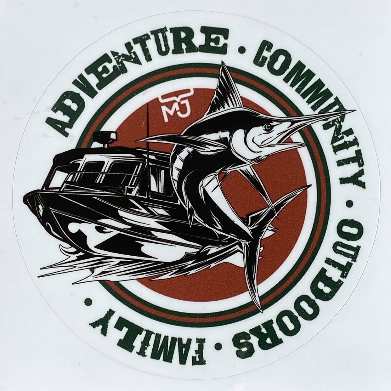 Adventure Stickers • MJ Clothing Womens Mens Country Clothing Kids Fashion