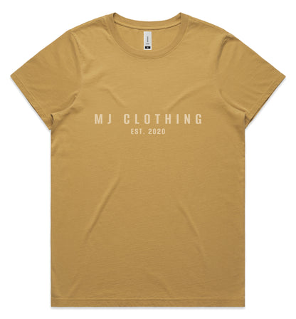 Ladies Embroidered Tee • MJ Clothing Womens Mens Country Clothing Kids Fashion