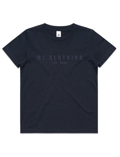 Kids Embroidered Tee • MJ Clothing Womens Mens Country Clothing Kids Fashion