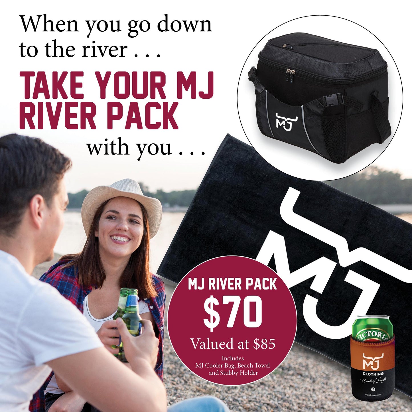 MJ River Pack • MJ Clothing Womens Mens Country Clothing Kids Fashion