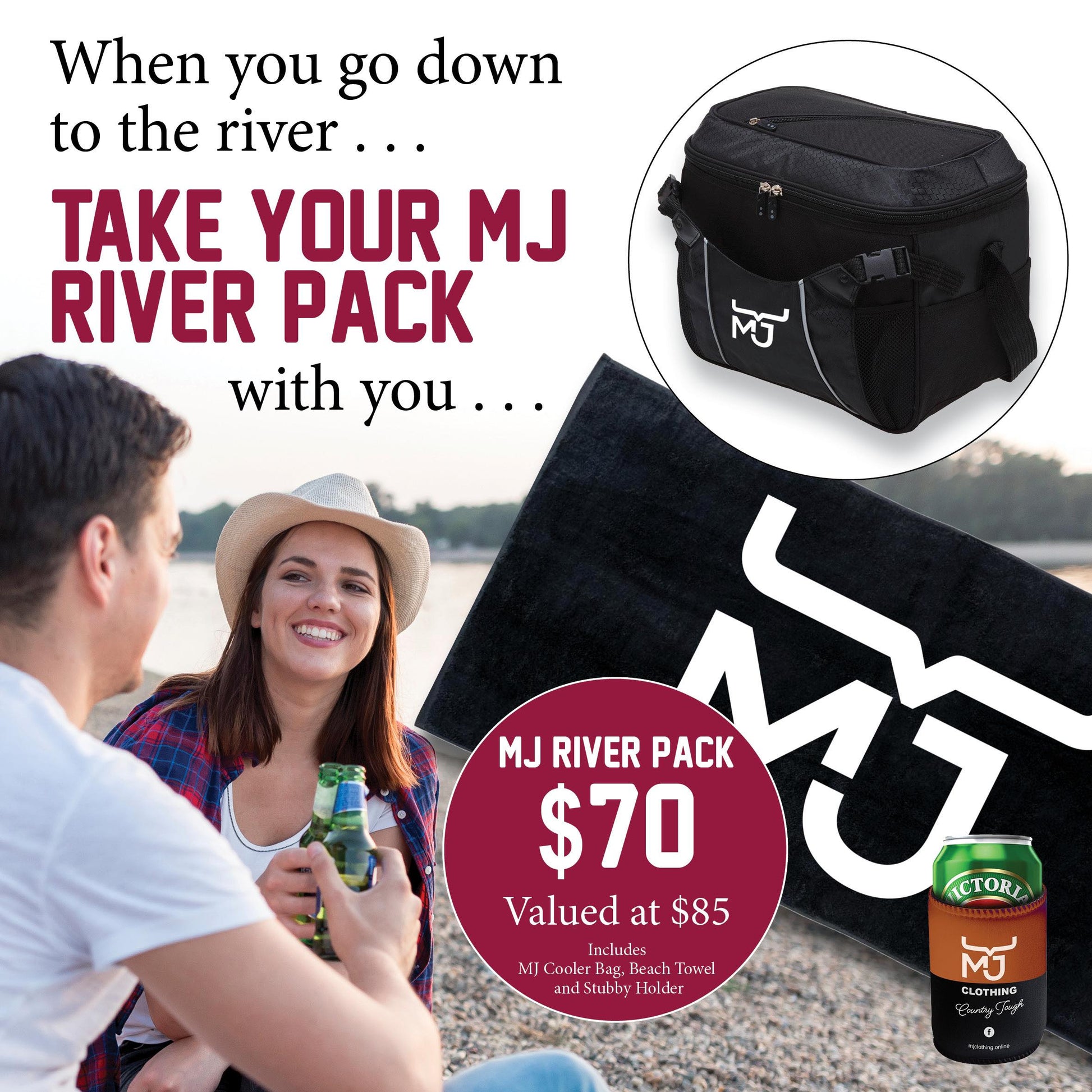 MJ River Pack • MJ Clothing Womens Mens Country Clothing Kids Fashion