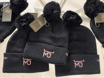 Ladies Pom-Pom Beanie • MJ Clothing Womens Mens Country Clothing Kids Fashion